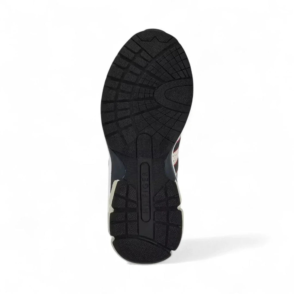 Tommy Hilfiger Pug Lace-Up Sneakers Men - Silver
