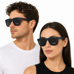Tommy Hilfiger Rectangula Frame Sunglasses Unisex - NVY