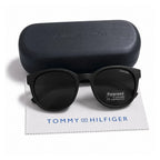 Tommy Hilfiger Round Phantos Frame Sunglasses Unisex - BLK