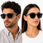 Tommy Hilfiger Round Phantos Frame Sunglasses Unisex - NVY