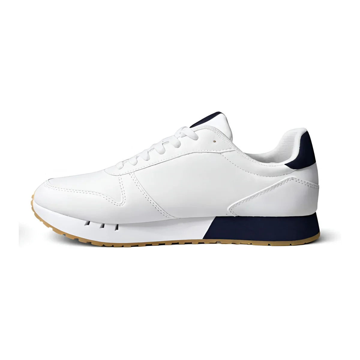 U.S. POLO ASSN. JAKE Leather Sneakers Men - WHT